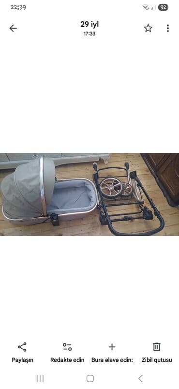 Klassik gəzinti arabası, Kidilo, İşlənmiş, Cins: Qız, Yaş: 1-6 ay, Ünvandan götürmə lalafo.az -da Klassik gəzinti arabası, Kidilo, İşlənmiş, Cins: Qız, Yaş: 1-6 ay, Ünvandan götürmə