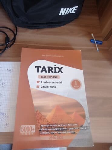 Məhsul: Tarix Test Toplusu – I hissə (2024–2025) Xüsusiyyətlər: - lalafo.az -da Məhsul: Tarix Test Toplusu – I hissə (2024–2025) Xüsusiyyətlər: -
