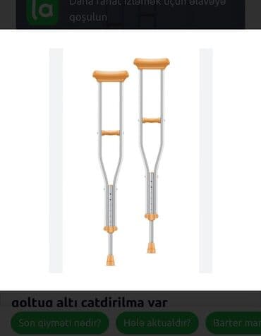 Qoltuq altl kastil yürütücü çatdirilma var lalafo.az -da Qoltuq altl kastil yürütücü çatdirilma var