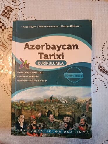 Məhsul: “Azərbaycan Tarixi – Kurikulumla” (2024/25-ci il nəşri), çox lalafo.az -da Məhsul: “Azərbaycan Tarixi – Kurikulumla” (2024/25-ci il nəşri), çox