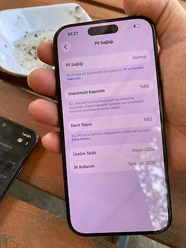IPhone 15 Pro, Blue Titanium, Barmaq izi, Face ID, Simsiz şarj lalafo.az -da IPhone 15 Pro, Blue Titanium, Barmaq izi, Face ID, Simsiz şarj