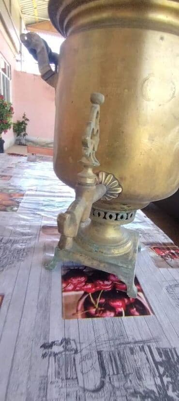 Qedimi Samavar Satilir Tam antikvardi Real aliciya cuzi endirim at lalafo.az — 1 Qedimi Samavar Satilir Tam antikvardi Real aliciya cuzi endirim — 1