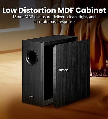 Другая аудиотехника: Edifier T5s / Black Powered Active Subwoofer ✨ 8 düymlük uzun atışlı at lalafo.az — 3 Другая аудиотехника: Edifier T5s / Black Powered Active Subwoofer ✨ 8 düymlük uzun atışlı — 3