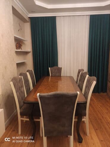 Geely: Qonaq otağı üçün, İşlənmiş, Açılmayan, Dördbucaq masa, 8 stul lalafo.az -da — 3 Geely: Qonaq otağı üçün, İşlənmiş, Açılmayan, Dördbucaq masa, 8 stul — 3