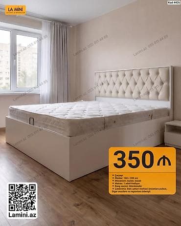 LA MINI yataq dəsti – kod: 4426 - Çarpayı - Ölçülər: 160 × 200 sm - lalafo.az -da LA MINI yataq dəsti – kod: 4426 - Çarpayı - Ölçülər: 160 × 200 sm -