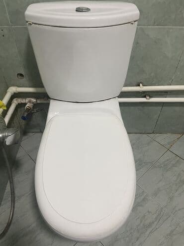 Sərfəli və funksional unitaz komplekti - Klassik ağ rəngli, birgə lalafo.az -da — 1 Sərfəli və funksional unitaz komplekti - Klassik ağ rəngli, birgə — 1