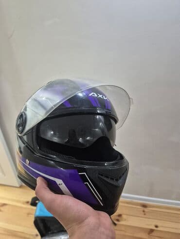 Moto əlcəklər: AXX markalı tam üzlü (full-face) motosiklet dəbilqəsi - Korpus lalafo.az -da — 1 Moto əlcəklər: AXX markalı tam üzlü (full-face) motosiklet dəbilqəsi - Korpus — 1