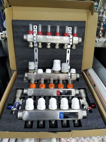 Məhsul: Döşəmə isitmə sistemi üçün paslanmaz kollektor komplekti lalafo.az -da Məhsul: Döşəmə isitmə sistemi üçün paslanmaz kollektor komplekti