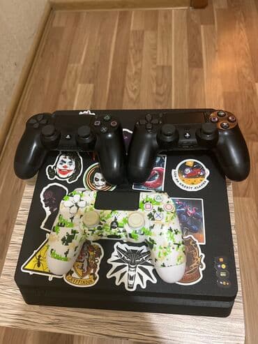 Salam, playstation 4 slim 1 tb yaddaş, 2 original 1 A klass pult, çox lalafo.az -da Salam, playstation 4 slim 1 tb yaddaş, 2 original 1 A klass pult, çox