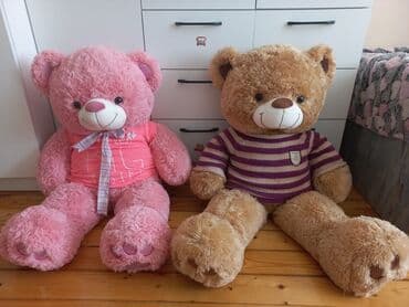 Yumuşaq Ayilar oglan-qiz 2 eded 90sm boylari var. (1-nin qiymetidir) lalafo.az -da Yumuşaq Ayilar oglan-qiz 2 eded 90sm boylari var. (1-nin qiymetidir)