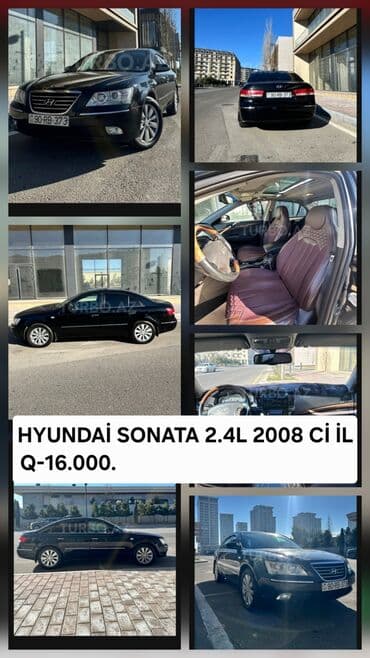 Hyundai Sonata: 2.4 l | 2008 il Sedan lalafo.az -da Hyundai Sonata: 2.4 l | 2008 il Sedan