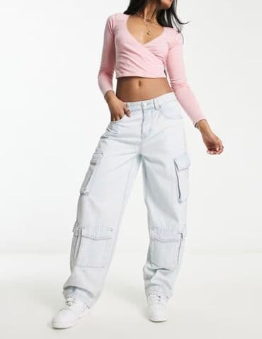 Cinslər, Stradivarius, M, rəng - Mavi lalafo.az -da Cinslər, Stradivarius, M, rəng - Mavi