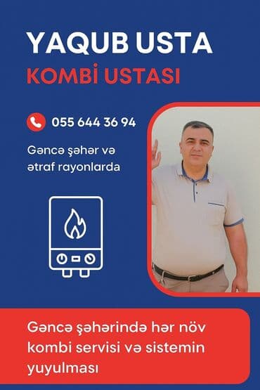 ремонт комби: Yaqub Usta tərəfindən Gəncə şəhərində və ətraf rayonlarda kombilərin lalafo.az -da — 1 ремонт комби: Yaqub Usta tərəfindən Gəncə şəhərində və ətraf rayonlarda kombilərin — 1