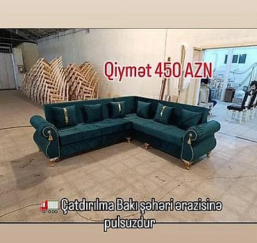 Künc divan, Yeni, Açılmayan, Bazasız, Parça, Şəhərdaxili pulsuz çatdırılma lalafo.az -da Künc divan, Yeni, Açılmayan, Bazasız, Parça, Şəhərdaxili pulsuz çatdırılma