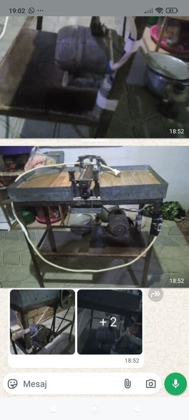 Elektriklə işləyən taxta emalı dəzgahı - İki valli rulonlu quruluş lalafo.az -da Elektriklə işləyən taxta emalı dəzgahı - İki valli rulonlu quruluş