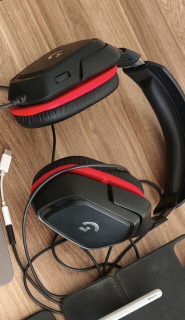 Logitech G seriyası oyun qulaqlığı - Rəng: qara-qırmızı - Bağlantı lalafo.az -da Logitech G seriyası oyun qulaqlığı - Rəng: qara-qırmızı - Bağlantı