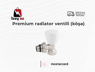 Premium radiator ventili (köşə) lalafo.az -da Premium radiator ventili (köşə)