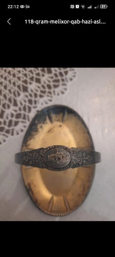 118 qram melixor qab. Hazi Aslanov lalafo.az -da 118 qram melixor qab. Hazi Aslanov