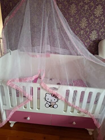 Qız üçün, Yeni, Dördbucaq, Beşik, Dəst ilə, Matras ilə, Yellənmə mexanizmsiz lalafo.az -da Qız üçün, Yeni, Dördbucaq, Beşik, Dəst ilə, Matras ilə, Yellənmə mexanizmsiz