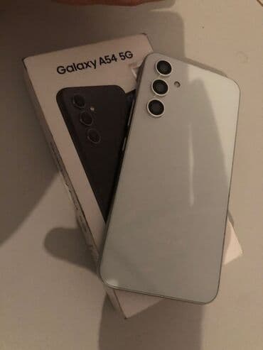 Samsung Galaxy A54 5G, rəng - Ağ, Sənədlərlə lalafo.az -da Samsung Galaxy A54 5G, rəng - Ağ, Sənədlərlə