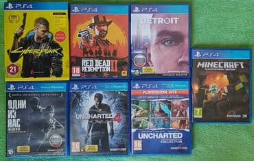 PS4 oyun diskləri/игровые диски Cyberpunk - 50 AZN RDR2 - 50 AZN lalafo.az -da PS4 oyun diskləri/игровые диски Cyberpunk - 50 AZN RDR2 - 50 AZN