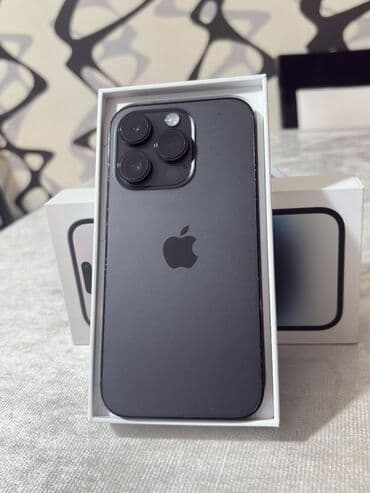 IPhone 14 Pro, 128 GB, Midnight, Face ID lalafo.az -da IPhone 14 Pro, 128 GB, Midnight, Face ID