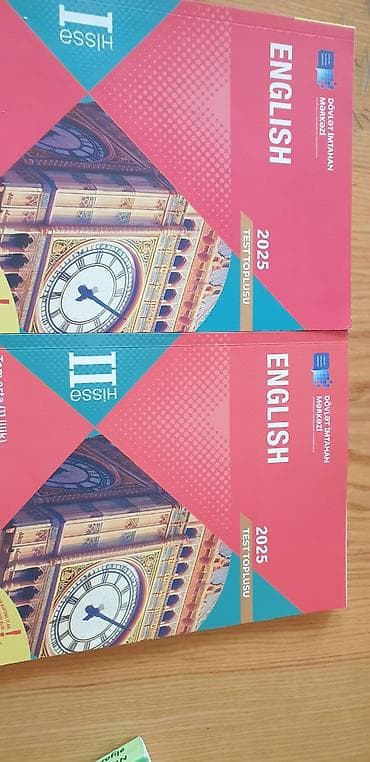 Məhsul: “English – Test Toplusu 2025” (Dövlət İmtahan Mərkəzi) 2si lalafo.az -da Məhsul: “English – Test Toplusu 2025” (Dövlət İmtahan Mərkəzi) 2si
