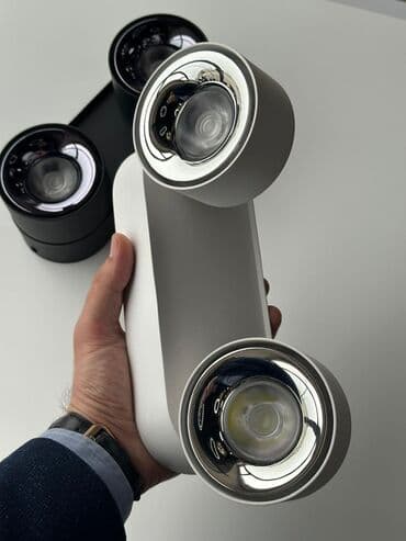 Qoşa spot 360 dərəcə hərəkətli, 90 dərəcə dönə bilən, tavan üstü lalafo.az -da Qoşa spot 360 dərəcə hərəkətli, 90 dərəcə dönə bilən, tavan üstü