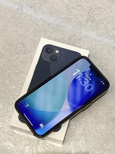 IPhone 13, 128 GB, Midnight, Simsiz şarj, Face ID lalafo.az -da IPhone 13, 128 GB, Midnight, Simsiz şarj, Face ID
