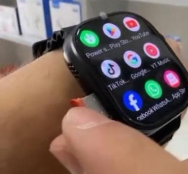 Smart saat, Sensor ekran, rəng - Qara lalafo.az -da Smart saat, Sensor ekran, rəng - Qara