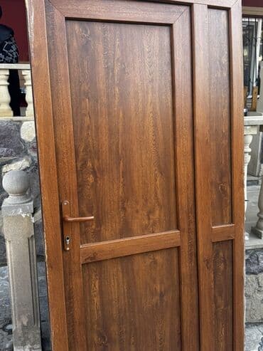 Taxta fakturalı giriş/qapı dəsti - Material: ağac fakturalı lalafo.az -da Taxta fakturalı giriş/qapı dəsti - Material: ağac fakturalı