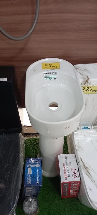 Pars Ceram ayaqüstü əlüzyuyan (pedestal lavabosu) - Brend: Pars Ceram lalafo.az -da Pars Ceram ayaqüstü əlüzyuyan (pedestal lavabosu) - Brend: Pars Ceram