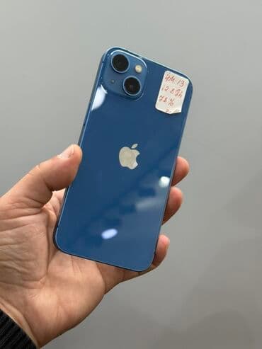 IPhone 13, 128 GB, Mavi, Face ID lalafo.az -da IPhone 13, 128 GB, Mavi, Face ID