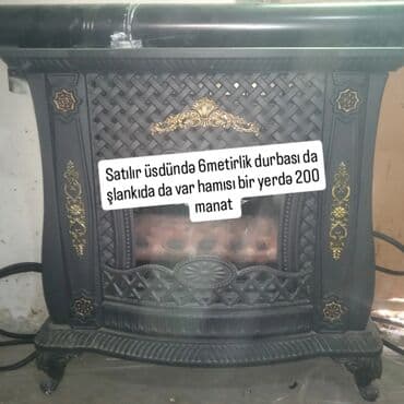 Kamin Peçi, İşlənmiş, yanacaq - Qaz lalafo.az -da Kamin Peçi, İşlənmiş, yanacaq - Qaz