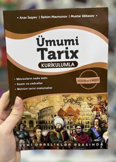 Ümumi Tarix 11-ci sinif, Pulsuz çatdırılma lalafo.az -da Ümumi Tarix 11-ci sinif, Pulsuz çatdırılma