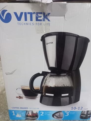 İstifadə edilməyib yenidir.40azn Vitek 1503bk kofe maker Mağazalarda lalafo.az -da İstifadə edilməyib yenidir.40azn Vitek 1503bk kofe maker Mağazalarda