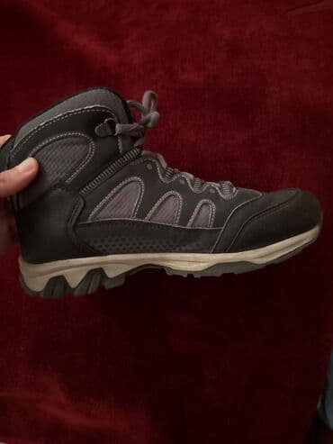 Turist/trekkinq ayaqqabısı – boz-qara rəng kombinində, yüksək boğazlı lalafo.az -da Turist/trekkinq ayaqqabısı – boz-qara rəng kombinində, yüksək boğazlı