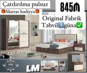 İkinəfərlik çarpayı, Dolab, Yeni lalafo.az -da İkinəfərlik çarpayı, Dolab, Yeni