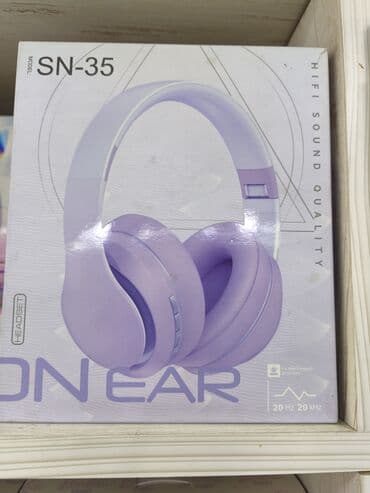 SN-35 on-ear qulaqcıq - HiFi sound quality - Frekans diapazonu: 20 Hz lalafo.az -da SN-35 on-ear qulaqcıq - HiFi sound quality - Frekans diapazonu: 20 Hz
