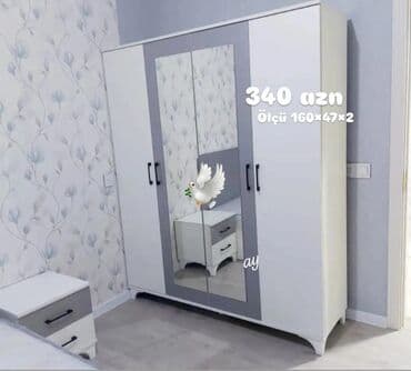 Yeni, Açılan, 4 qapılı Düz dolab, Qarderob, paltar dolabı lalafo.az -da Yeni, Açılan, 4 qapılı Düz dolab, Qarderob, paltar dolabı