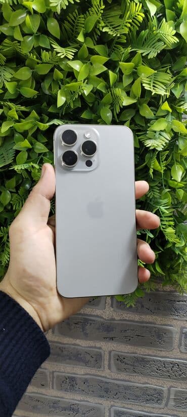 IPhone 15 Pro Max, 256 GB, Natural Titanium, Zəmanət, Kredit, Simsiz şarj lalafo.az -da IPhone 15 Pro Max, 256 GB, Natural Titanium, Zəmanət, Kredit, Simsiz şarj
