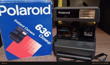 Polaroid 636 Closeup instant kamera - Brend: Polaroid - Model: 636 lalafo.az -da Polaroid 636 Closeup instant kamera - Brend: Polaroid - Model: 636