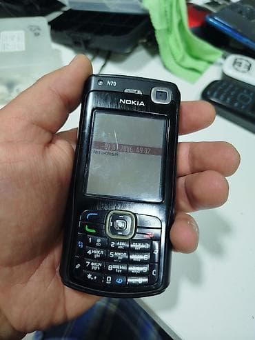 Nokia N70, цвет - Черный, Кнопочный at lalafo.az Nokia N70, цвет - Черный, Кнопочный