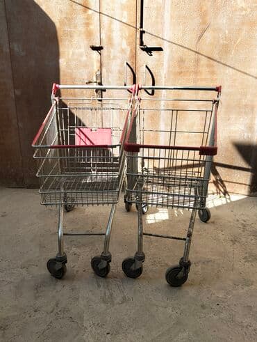 Supermarket alış-veriş arabaları (2 ədəd) az islənmis ideal lalafo.az -da Supermarket alış-veriş arabaları (2 ədəd) az islənmis ideal