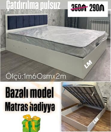 İkinəfərlik _* BAZALI TAXT*_ _*SİFARİŞLƏ VƏ YENİ*_ Qiymət : *290₼* lalafo.az -da İkinəfərlik _* BAZALI TAXT*_ _*SİFARİŞLƏ VƏ YENİ*_ Qiymət : *290₼*