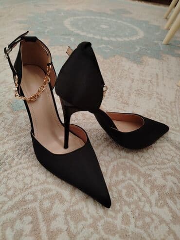 Tuflilər, Ölçü: 35, rəng - Qara, Yeni lalafo.az -da Tuflilər, Ölçü: 35, rəng - Qara, Yeni