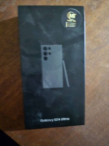 Samsung Galaxy S24 Ultra, 256 GB, rəng - Qara, Sənədlərlə, İki sim kartlı lalafo.az -da Samsung Galaxy S24 Ultra, 256 GB, rəng - Qara, Sənədlərlə, İki sim kartlı