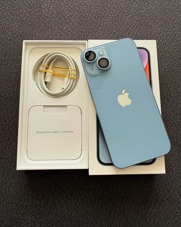 IPhone 14, 128 GB, Pacific Blue, Zəmanət, Face ID, Sənədlərlə lalafo.az -da IPhone 14, 128 GB, Pacific Blue, Zəmanət, Face ID, Sənədlərlə