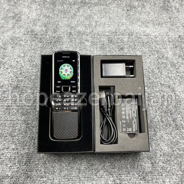 Nokia 8, rəng - Qara, Düyməli lalafo.az -da Nokia 8, rəng - Qara, Düyməli