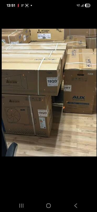 Kondisioner AUX, Yeni, 30-35 kv. m, Split sistem lalafo.az -da Kondisioner AUX, Yeni, 30-35 kv. m, Split sistem